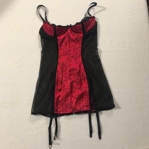 Fredrick’s of Hollywood Corset Style Lingerie